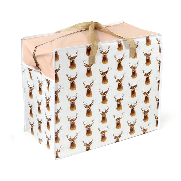 Jan Pashley Stag Polypropylene Laundry & Storage Bag