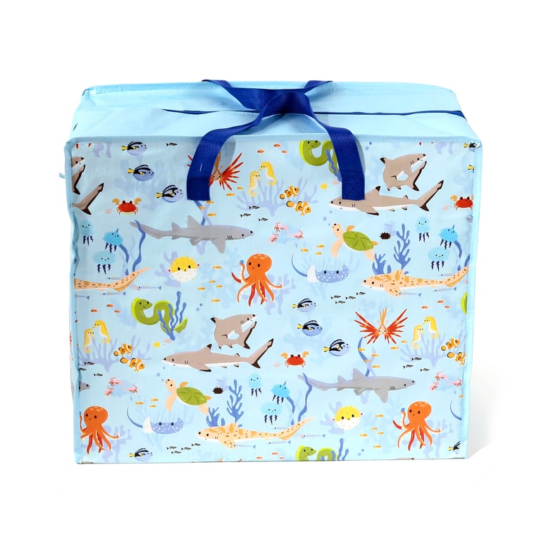 Laundry & Storage Bag - Mariniverse Laminated Polypropylene with Easy Carry Handles