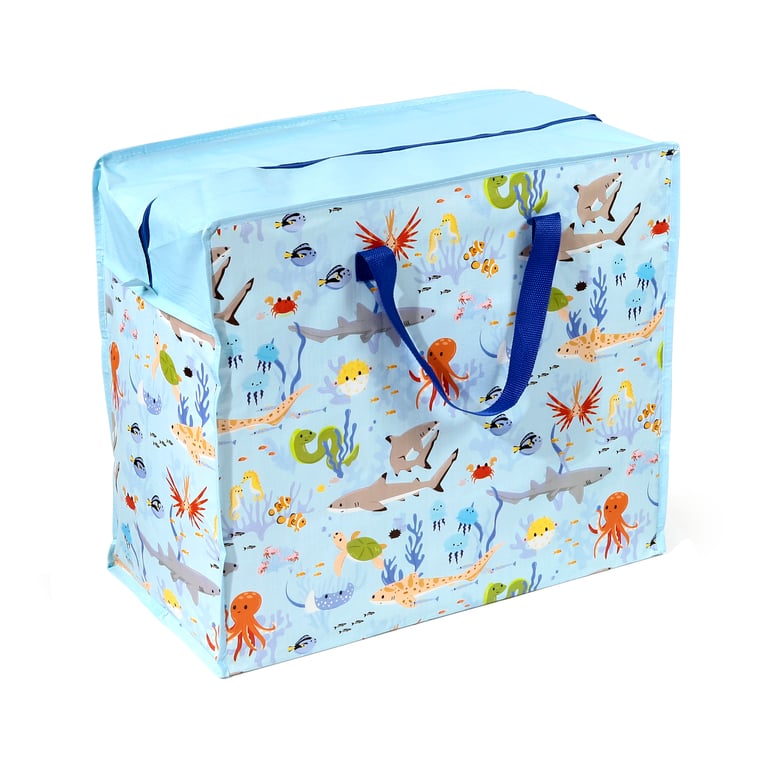 Laundry & Storage Bag - Mariniverse Laminated Polypropylene with Easy Carry Handles