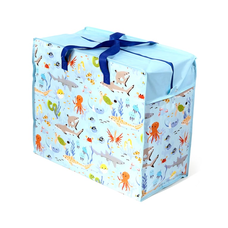 Laundry & Storage Bag - Mariniverse Laminated Polypropylene with Easy Carry Handles