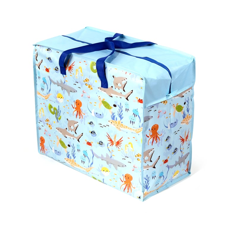 Laundry & Storage Bag - Mariniverse Laminated Polypropylene with Easy Carry Handles