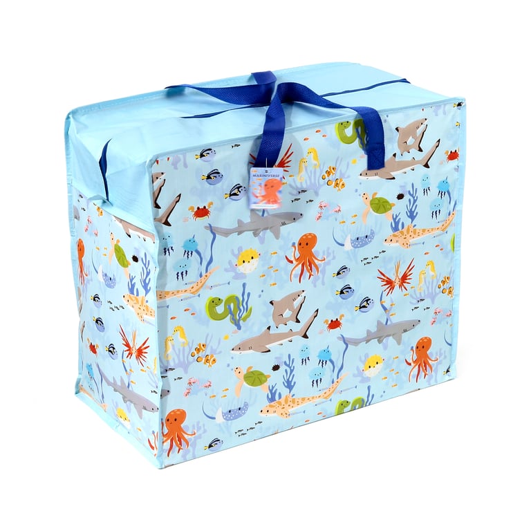 Laundry & Storage Bag - Mariniverse Laminated Polypropylene with Easy Carry Handles
