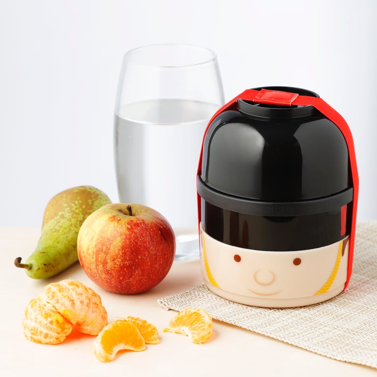 BPA Free Polypropylene Stacked Bento Lunch Box - London Guardsman