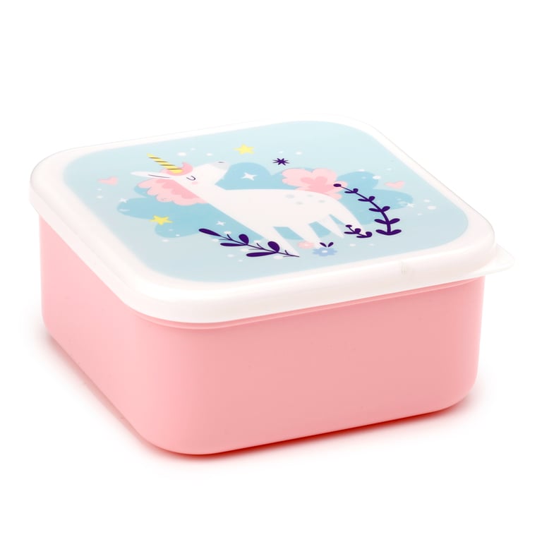 Unicorn Magic Polypropylene Lunch Box Set of 3 (BPA Free)