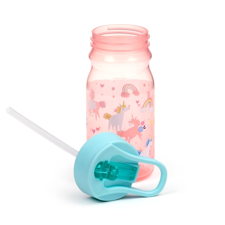 Unicorn Magic Lunch Box & Water Bottle Set - Reusable, Food Safe, BPA Free 500ml Container