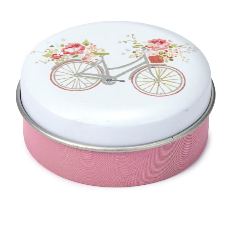 Julie Dodsworth Pink Botanical Lip Balm Tin - Cruelty Free & Vegan Friendly