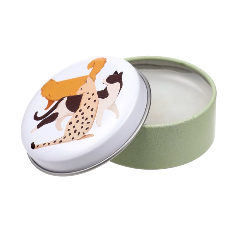 Vegan Cruelty-Free Lip Balm Tin - Assorted Flavors by Feline Fine Cats