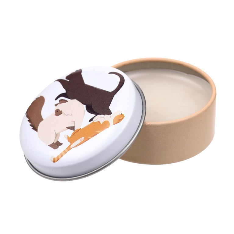 Vegan Cruelty-Free Lip Balm Tin - Assorted Flavors by Feline Fine Cats