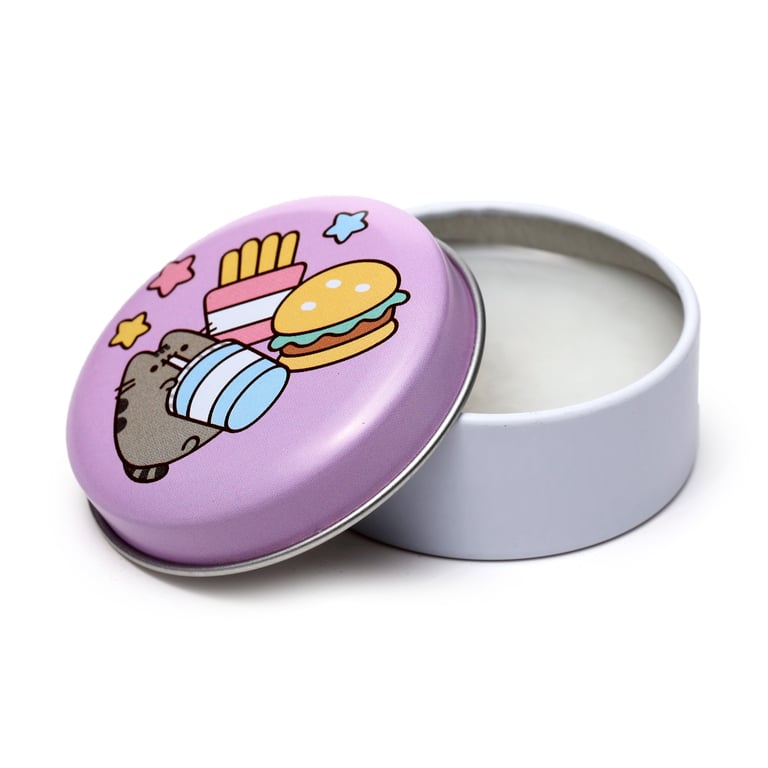 Pusheen Cat Lip Balm Tin - Vegan, Cruelty Free & Palm Oil Free Assorted Flavors
