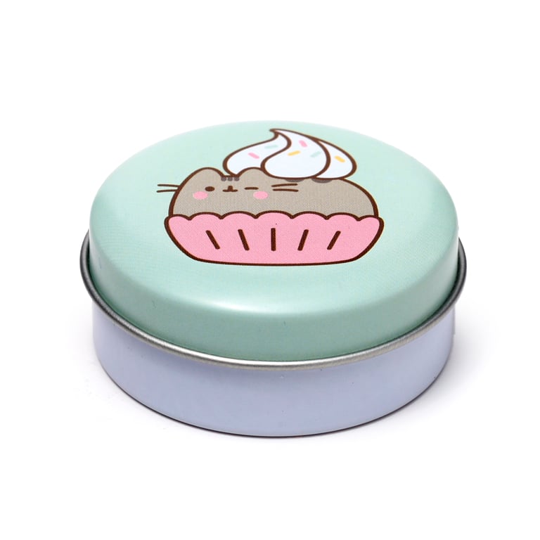 Pusheen Cat Lip Balm Tin - Vegan, Cruelty Free & Palm Oil Free Assorted Flavors