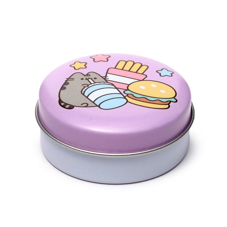 Pusheen Cat Lip Balm Tin - Vegan, Cruelty Free & Palm Oil Free Assorted Flavors
