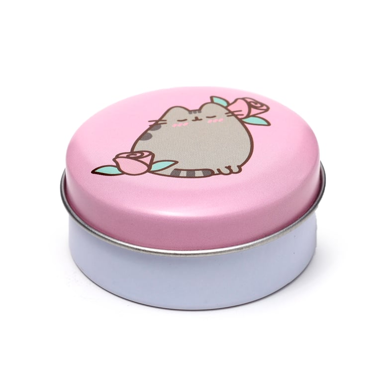 Pusheen Cat Lip Balm Tin - Vegan, Cruelty Free & Palm Oil Free Assorted Flavors