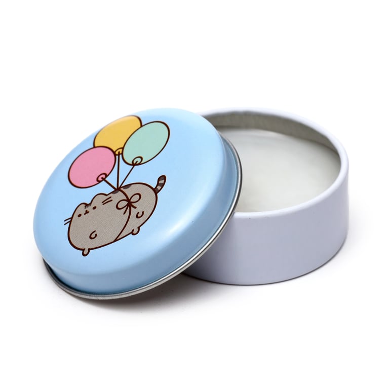 Pusheen Cat Lip Balm Tin - Vegan, Cruelty Free & Palm Oil Free Assorted Flavors
