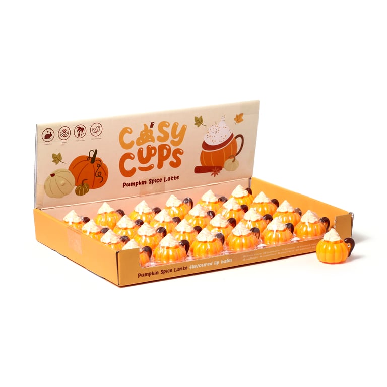 Pumpkin Spiced Latte Lip Balm - Cruelty Free & Vegan, Gluten Free