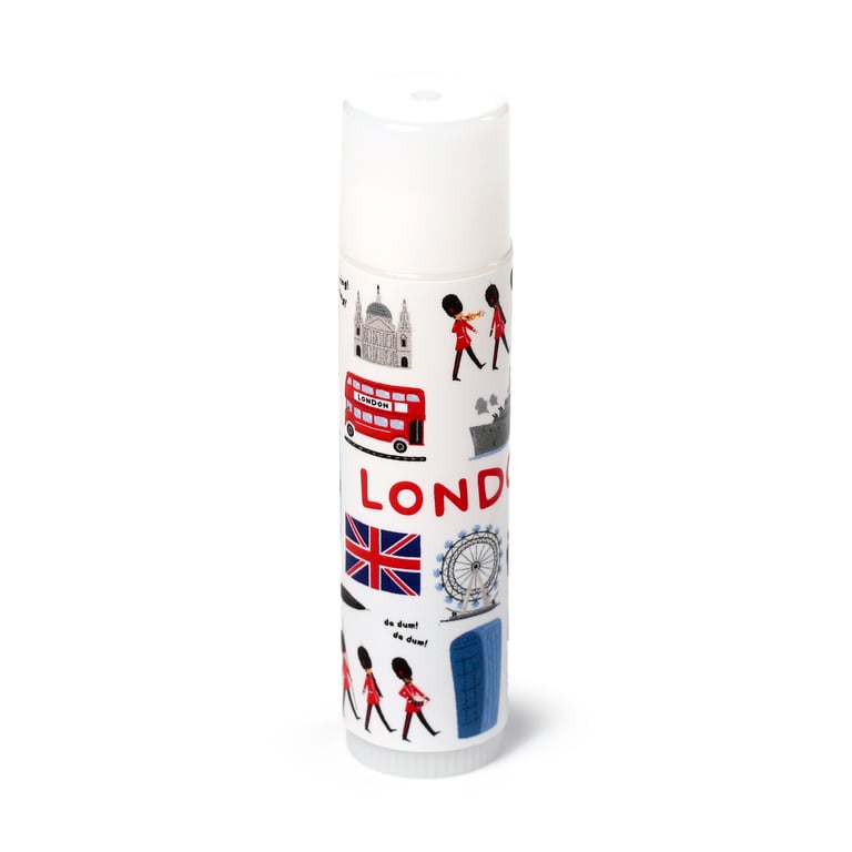 London Souvenir Stick Lip Balm - Vegan & Cruelty Free Strawberry Flavour