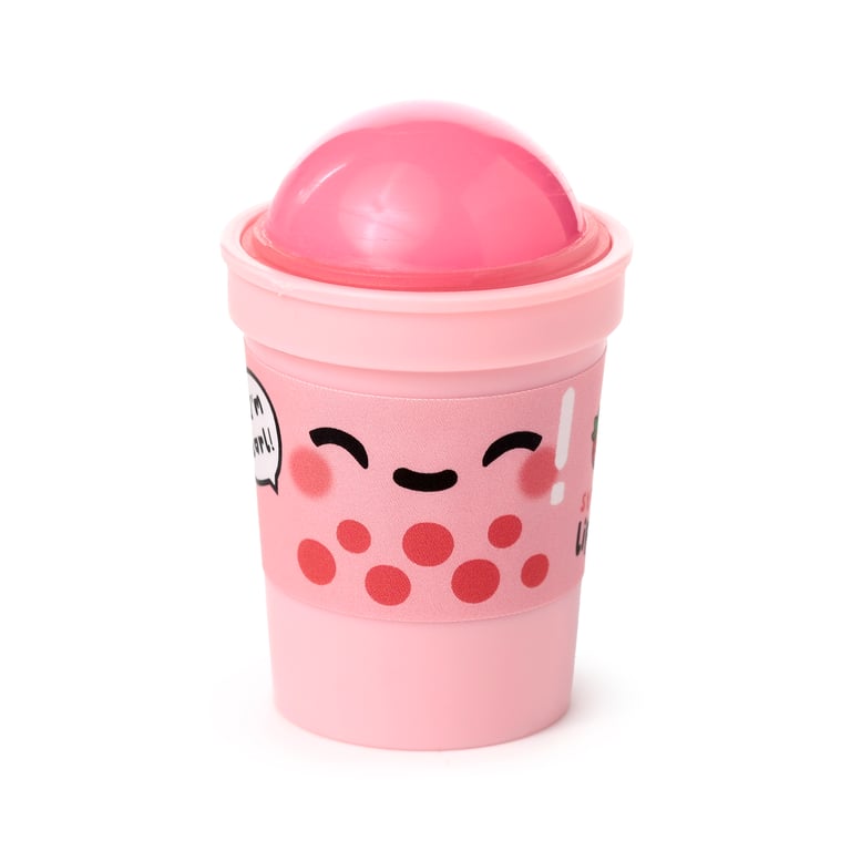 Foodiemals Bubble Tea Lip Balm Holder - Vegan & Cruelty Free