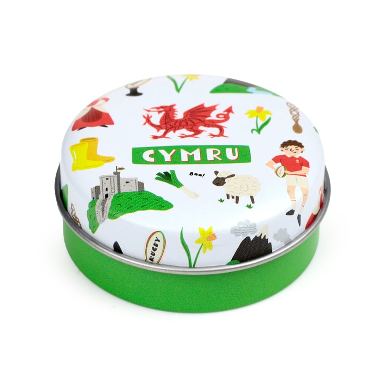 Welsh Dragon Wales Lip Balm Tin - Cruelty Free & Vegan Friendly