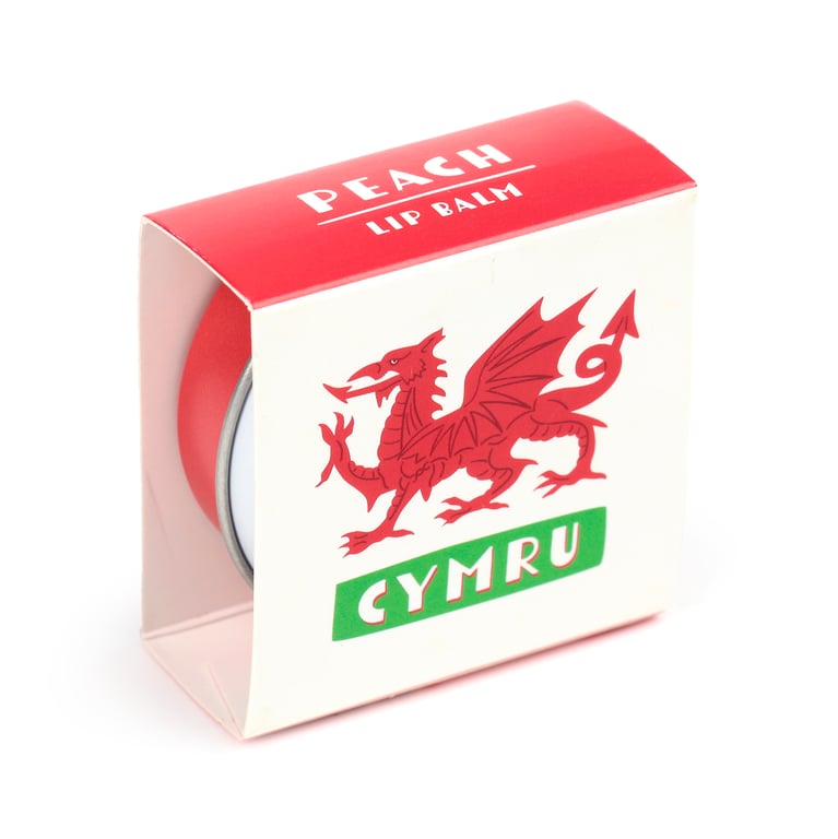 Welsh Dragon Wales Lip Balm Tin - Cruelty Free & Vegan Friendly