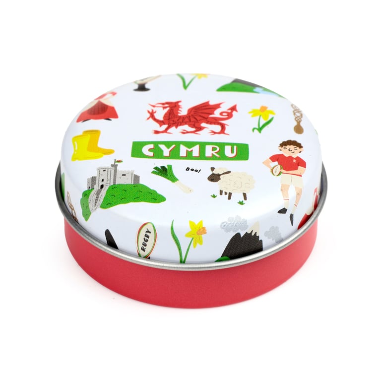 Welsh Dragon Wales Lip Balm Tin - Cruelty Free & Vegan Friendly