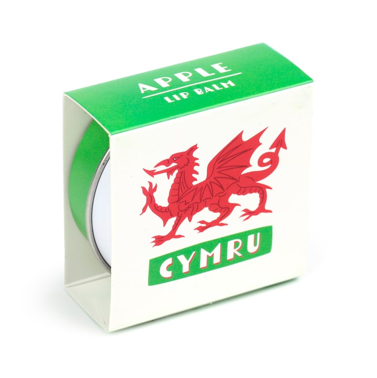 Welsh Dragon Wales Lip Balm Tin - Cruelty Free & Vegan Friendly