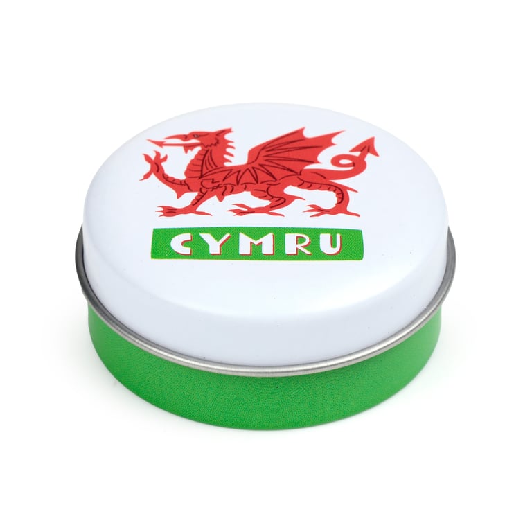 Welsh Dragon Wales Lip Balm Tin - Cruelty Free & Vegan Friendly