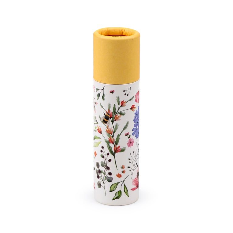 Orange Blossom Paper Stick Lip Balm - Vegan, Cruelty Free & Plastic Free
