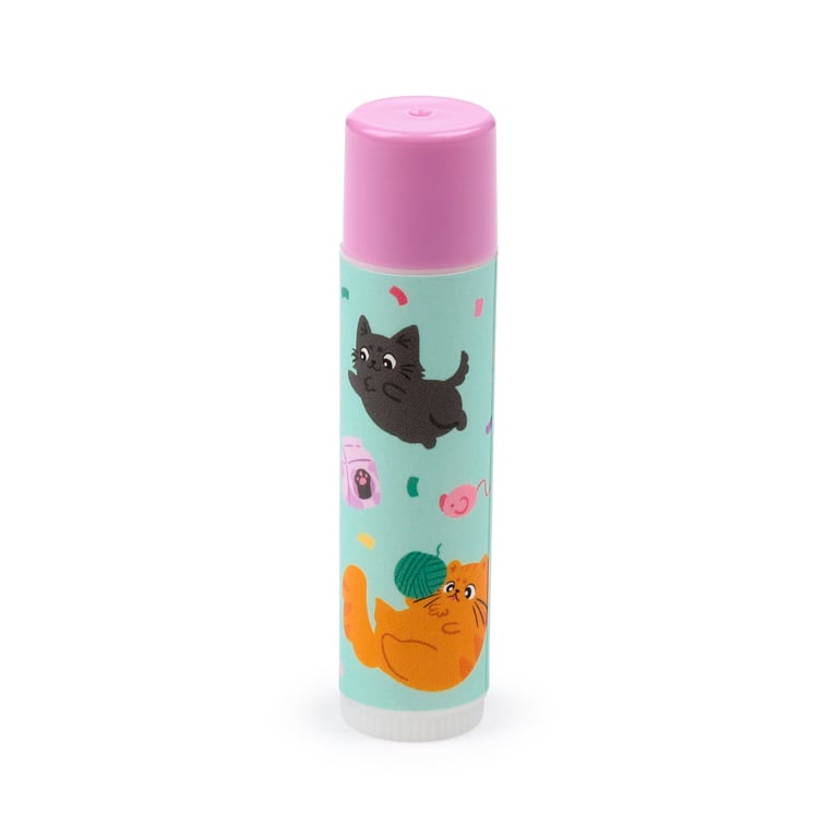 Cruelty Free Vegan Coconut Lip Balm - Palm Oil & Gluten Free by Beans & Co Cats