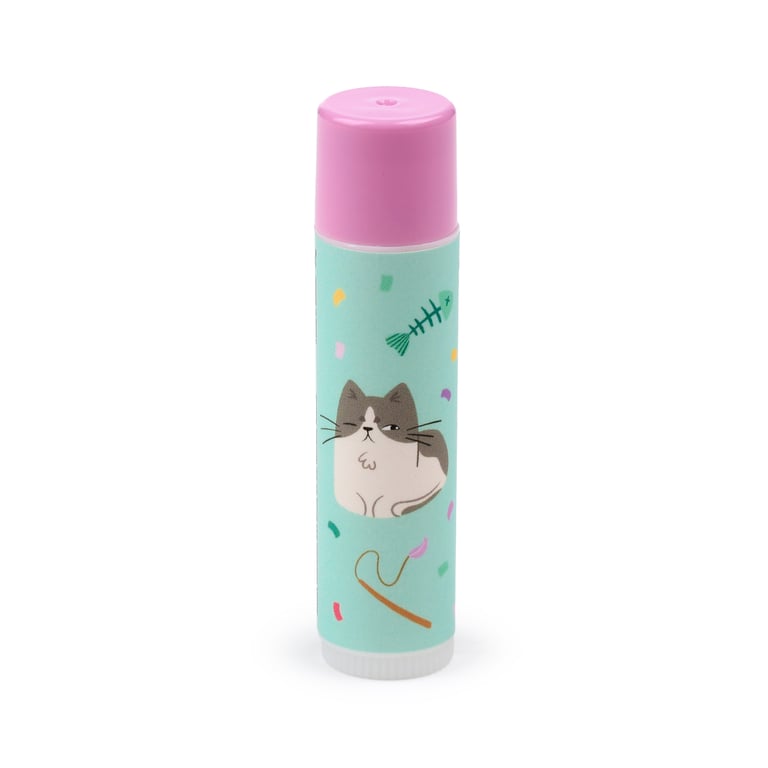 Cruelty Free Vegan Coconut Lip Balm - Palm Oil & Gluten Free by Beans & Co Cats