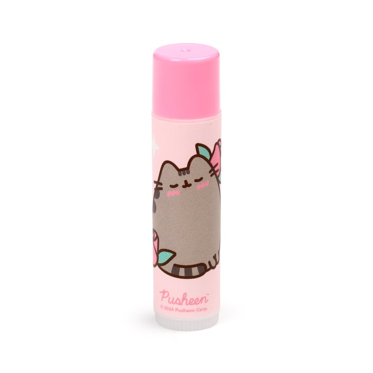 Pusheen Cat Stick Lip Balm - Vegan & Cruelty-Free Strawberry Flavor