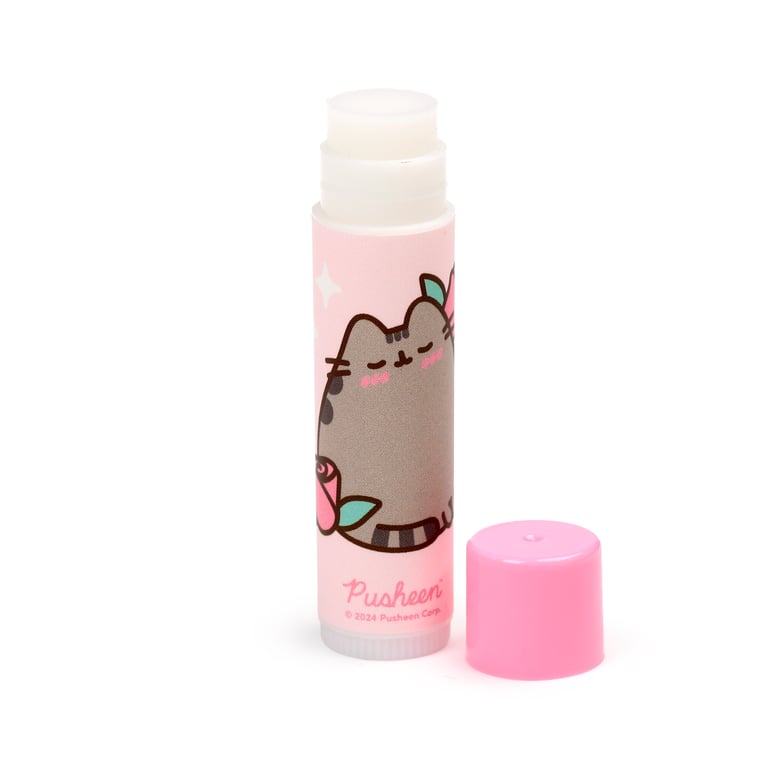 Pusheen Cat Stick Lip Balm - Vegan & Cruelty-Free Strawberry Flavor