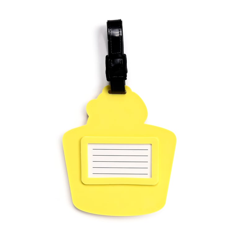 PVC Capybara Luggage Tag - Durable Travel Identifier