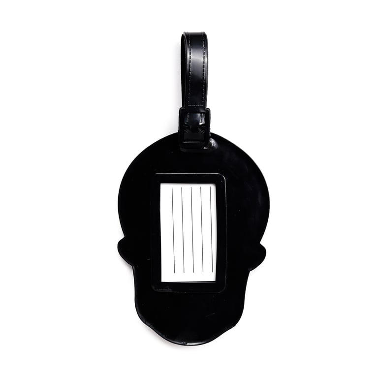 PVC Day of the Dead Luggage Tag - Durable Travel Identifier