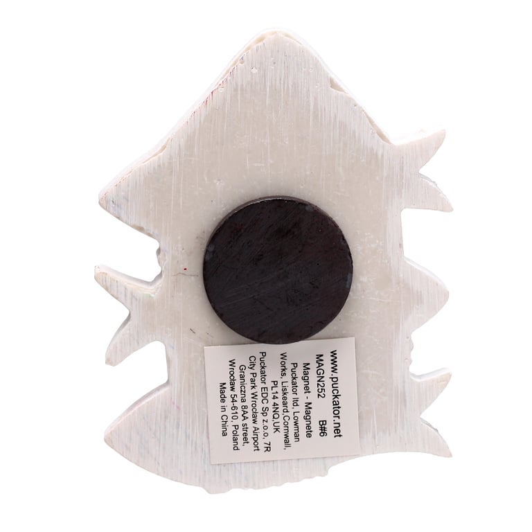 3D Printed Nautical Fish Sign Resin Metal Souvenir Magnet