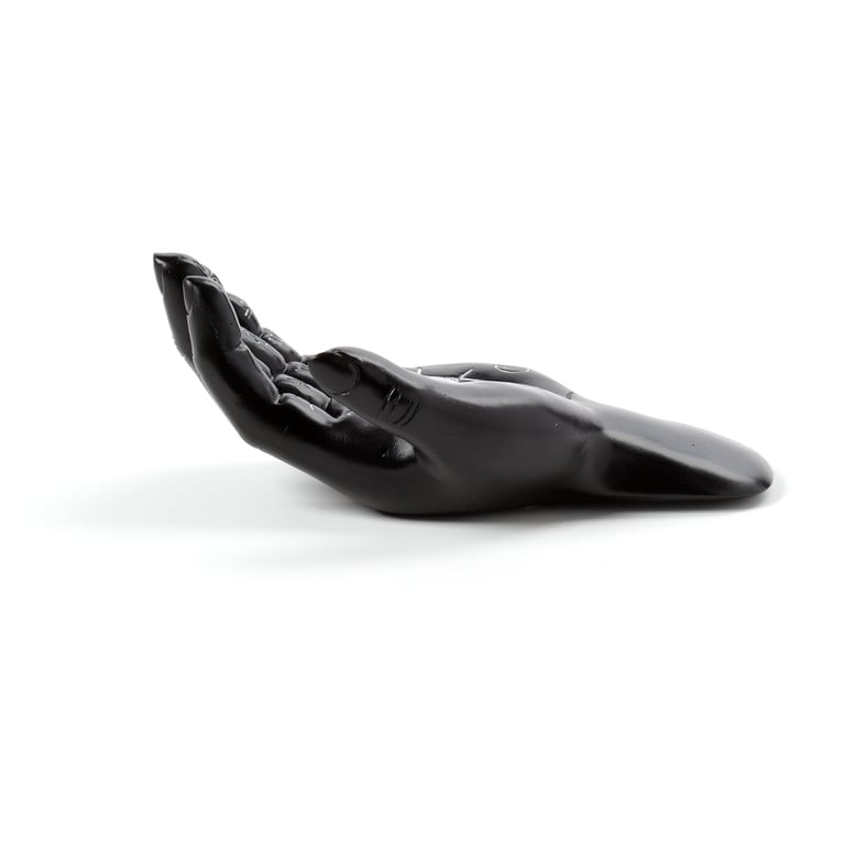 Resin Mantric Hand Incense Cone Dish Holder