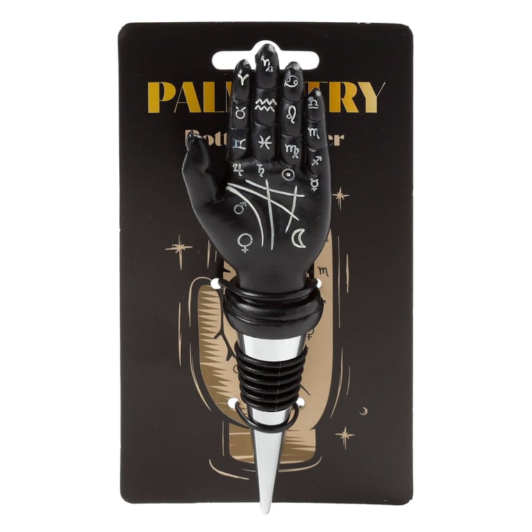 Resin Tarot Hand Palm Bottle Stopper - Home Decor Novelty Accessory