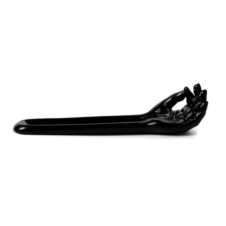 Decorative Resin Incense Ashcatcher - Hand Palm Holder for Incense Sticks