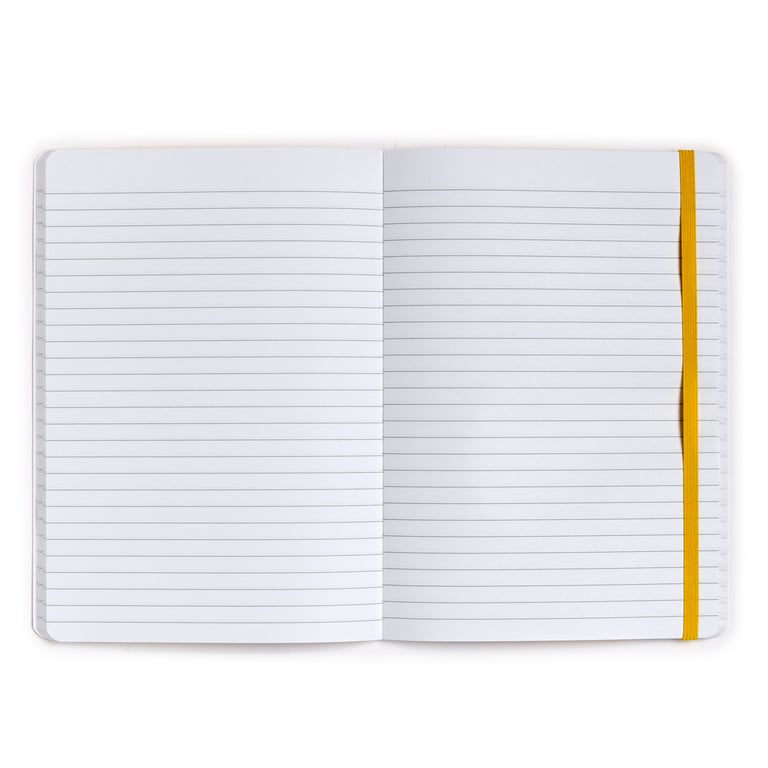 The Beatles Yellow Submarine Recycled Paper A5 Lined Notebook - Eco Friendly and Licensed