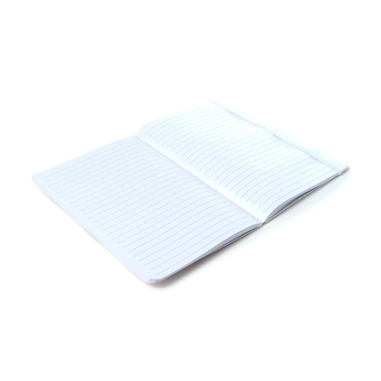 Recycled Paper Fiat 500 A5 Lined Notebook - Eco Friendly and Licensed Territory