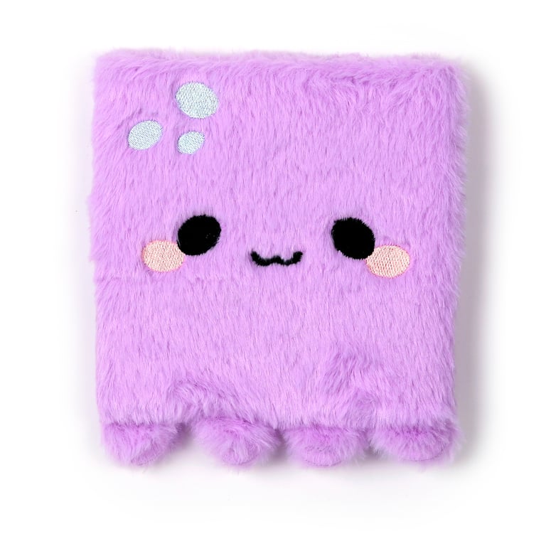 Adoramals Wendy the Octopus Plush Lined Notebook - Polyester & Paper Binding