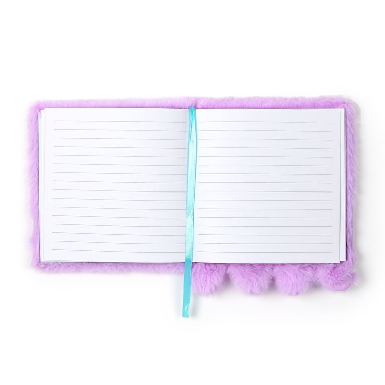 Adoramals Wendy the Octopus Plush Lined Notebook - Polyester & Paper Binding