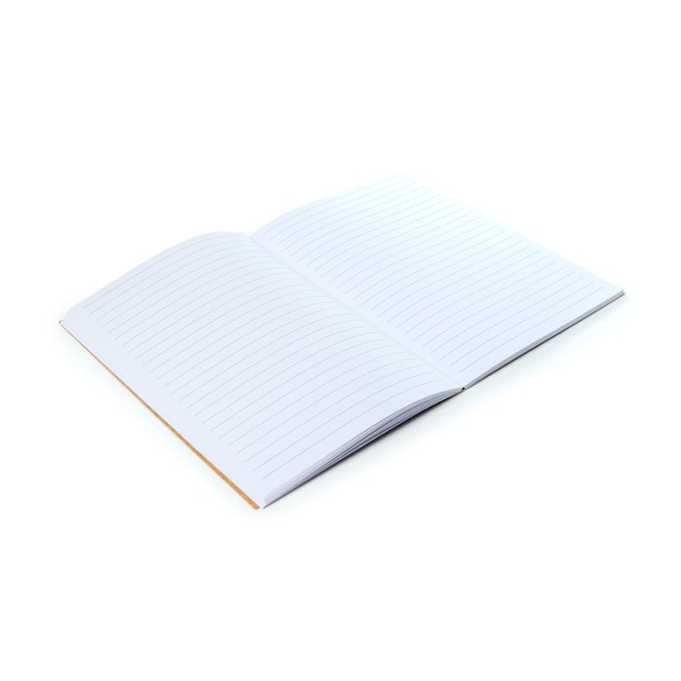 Recycled Paper A5 Lined Notebook - Eco Friendly Halloween Stag Design