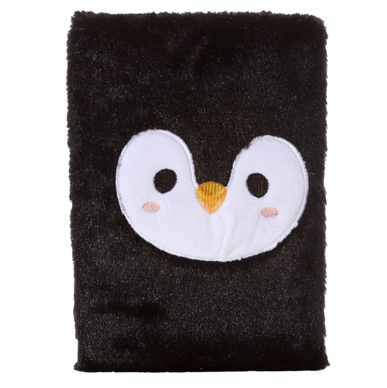 Adoramals Penguin Plush A5 Lined Notebook