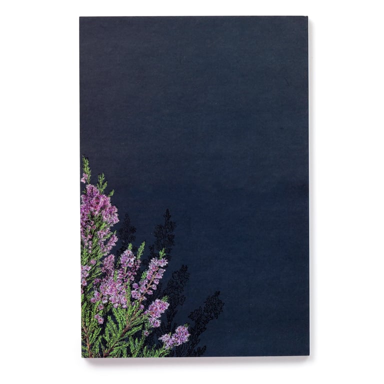 Recycled Paper A5 Lined Notebook - Wild Stag Edition, Eco Friendly and Sustainable Journal Made from Recycled Materials