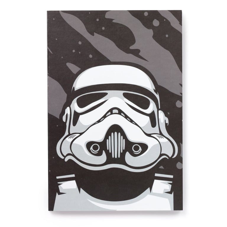 Recycled Paper Stormtrooper A5 Lined Notebook - Eco Friendly & Licensed