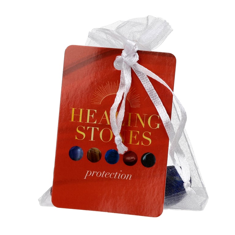 Protection & Friendship Stones Set - 5 Natural Gemstones for Protection and Harmony