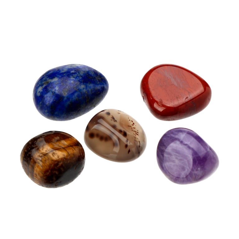 Protection & Friendship Stones Set - 5 Natural Gemstones for Protection and Harmony