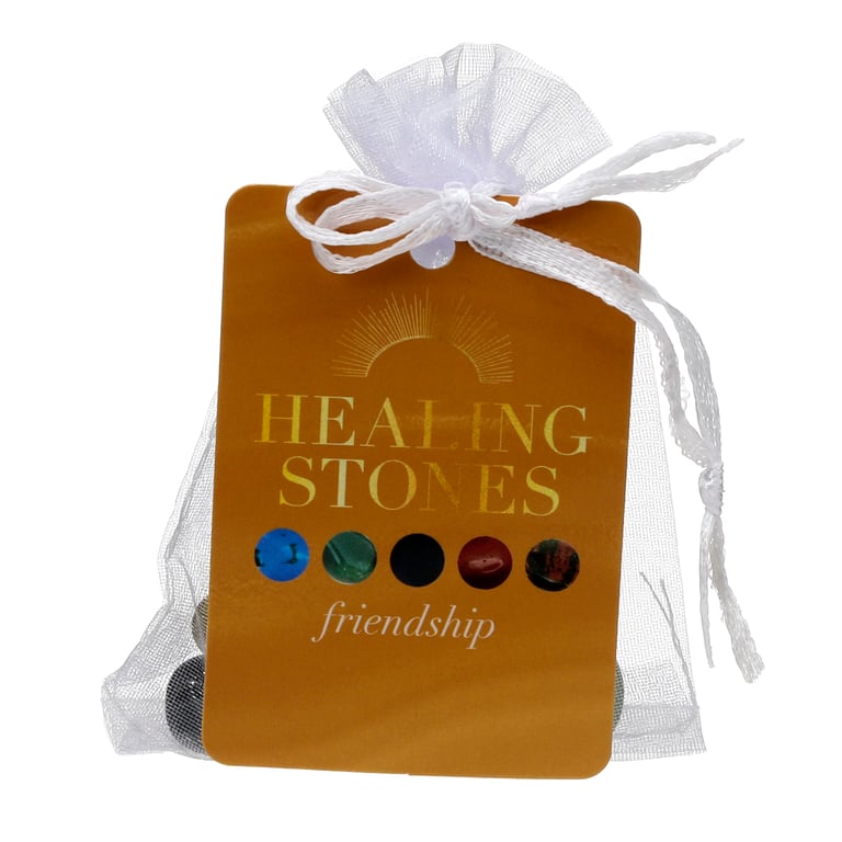 Protection & Friendship Stones Set - 5 Natural Gemstones for Protection and Harmony