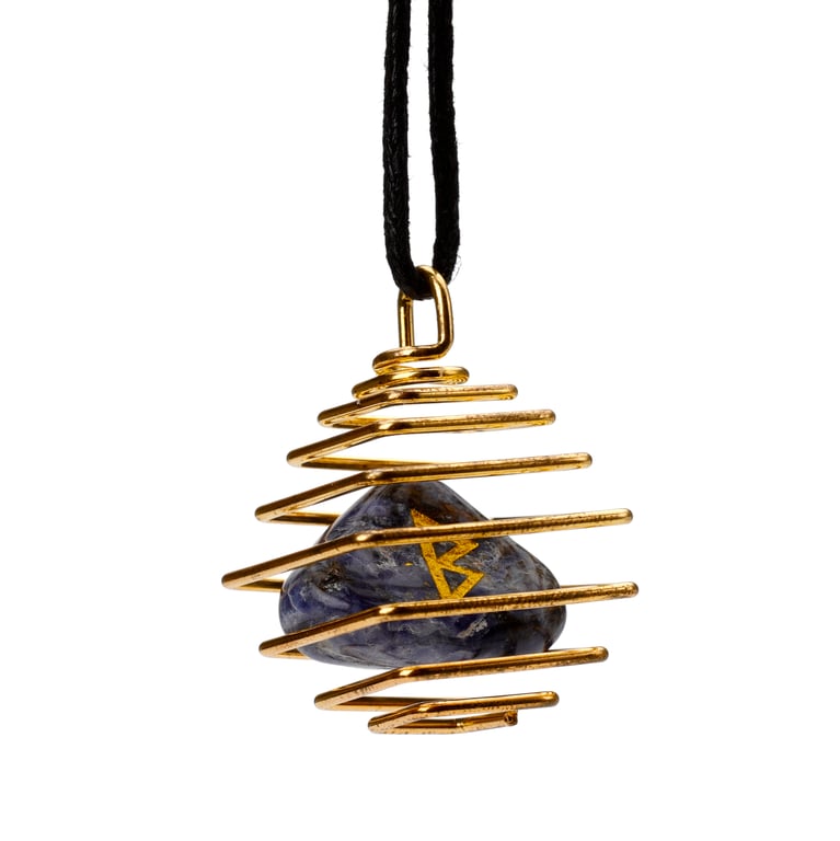 Gemstone Necklace Kit - Natural Assorted Gemstones on Waxed Cord Metal Jewelry