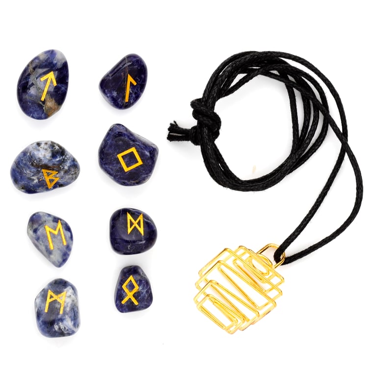 Gemstone Necklace Kit - Natural Assorted Gemstones on Waxed Cord Metal Jewelry