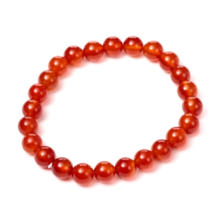 Natural Gemstone Beaded Bracelet - Assorted Colored Stones